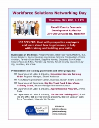 Workforce Solutions Networking Day Workforce Solutions Networking Day