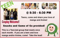 Teen Anime Club -at- Nampa Library