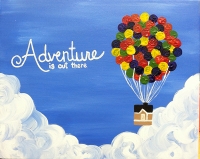 BYO Wine & Paint 'Adventure is out There'!