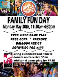 Family Fun Day @ Dave and Buster's!