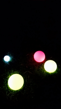 GLOW IN THE DARK BOCCE BALL DOUBLES TOURNAMENT