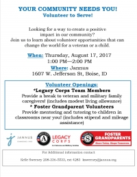 Meet and Mingle for Volunteer Opportunities 