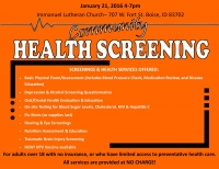 Community Health Screening
