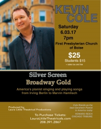 Kevin Cole Concert: Silver Screen Broadway Gold Kevin Cole Concert: Silver Screen Broadway Gold