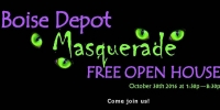 Boise Depot Halloween Masquerade Open House