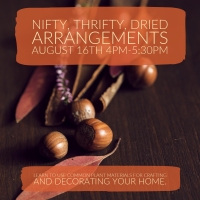 nifty, thrifty, dried arrangements nifty, thrifty, dried arrangements