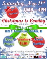 2nd Annual Christmas is Coming to Kleiner Park 2nd Annual Christmas is Coming to Kleiner Park