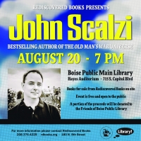 John Scalzi at the Downtown Boise Public Library