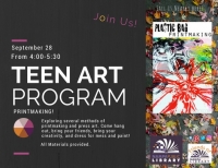 Teen Art Program: Printmaking