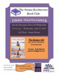 Nampa Bookworms Book Club Nampa Bookworms Book Club