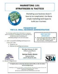 Marketing 101: Strategies and Tactics Marketing 101: Strategies and Tactics