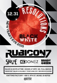 Resolutions New Year's Eve 2015 featuring Rubicon 7