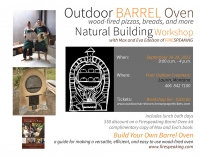Learn how to build your own Outdoor Wood Fired Barrel/Pizza Oven Learn how to build your own Outdoor Wood Fired Barrel/Pizza Oven