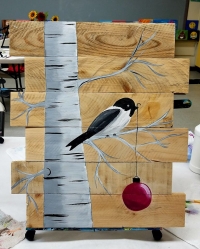 2nd Wood Canvas Paint Party! 2nd Wood Canvas Paint Party!