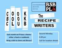 The Recipe Writers: BSBPL Cookbook Club The Recipe Writers: BSBPL Cookbook Club