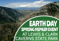 Earth Day Spring Repair Event at Lewis & Clark Caverns Earth Day Spring Repair Event at Lewis & Clark Caverns