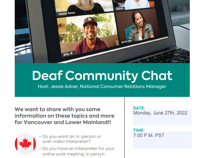 Deaf Chat  - Sorenson Community Interpreting