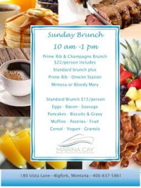 Sunday Brunch @ Marina Cay Sunday Brunch @ Marina Cay