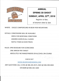 Spring Archery Shoot Spring Archery Shoot