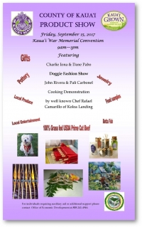 Kauai Made & Grown Wholesale Trade Show Kauai Made & Grown Wholesale Trade Show