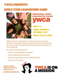 Girlz Zone Leadership Camp Girlz Zone Leadership Camp