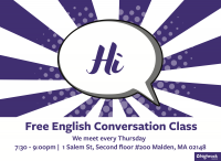 English Conversation Class English Conversation Class