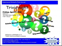 Salemwood Trivia Night Salemwood Trivia Night