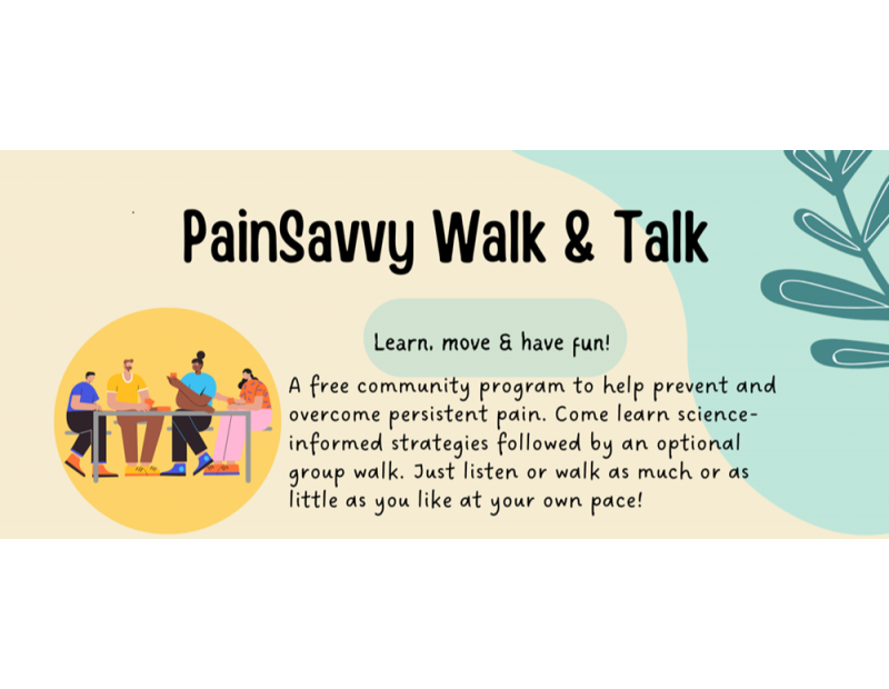 Image for PainSavvy Walk & Talk - Metabolic syndrome & pain event