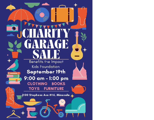 Image for Impact Foundation Fundraising Garage Sale  event