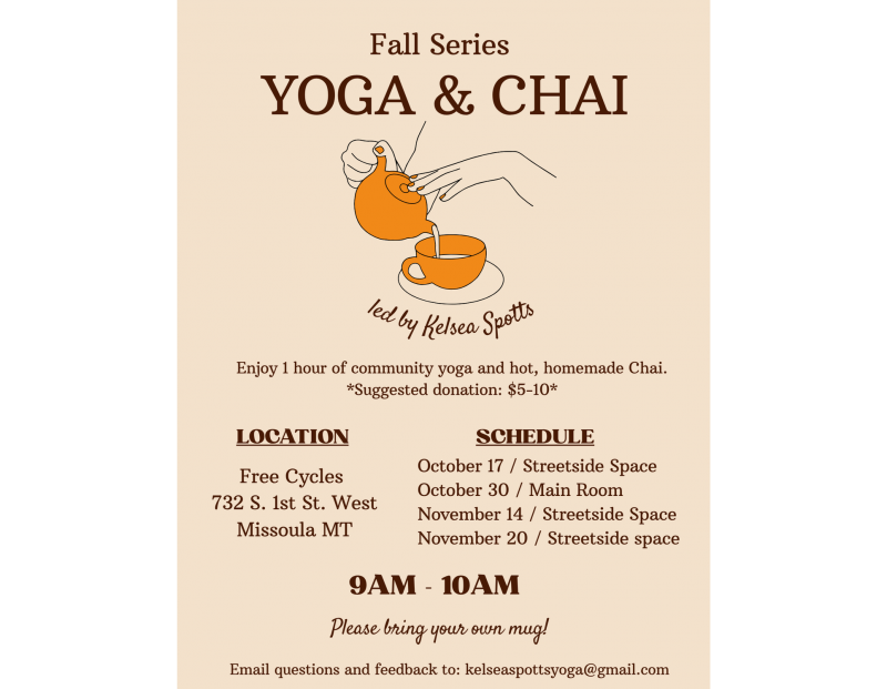 Image for Yoga and Chai event