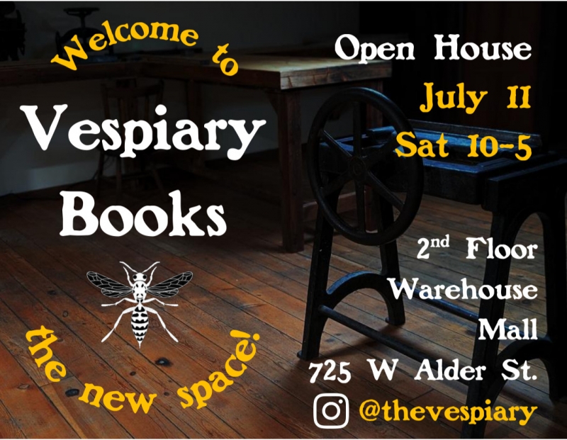Image for Vespiary Books - New Space Open House event