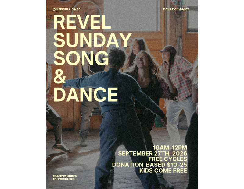 Image for Missoula Sings' Revel Sunday Song & Dance event