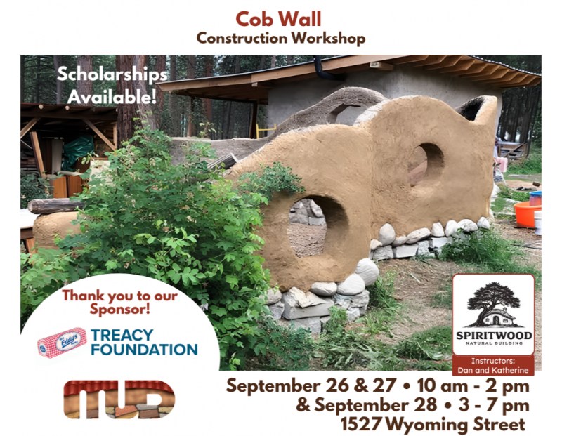 Image for MUD Cob Wall Construction Workshop event