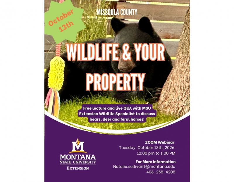 Image for "Wildlife & Your Property" FREE Webinar event