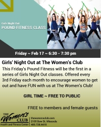 Free Pound Fitness Class at TWC Girls' Night Out Free Pound Fitness Class at TWC Girls' Night Out
