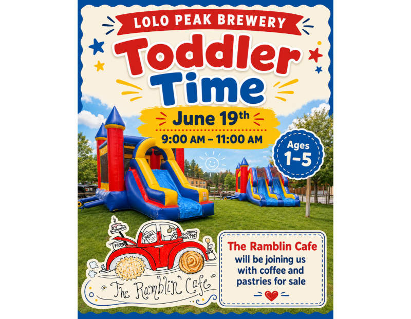 Image for Toddler Time - Lolo Peak Brewery event