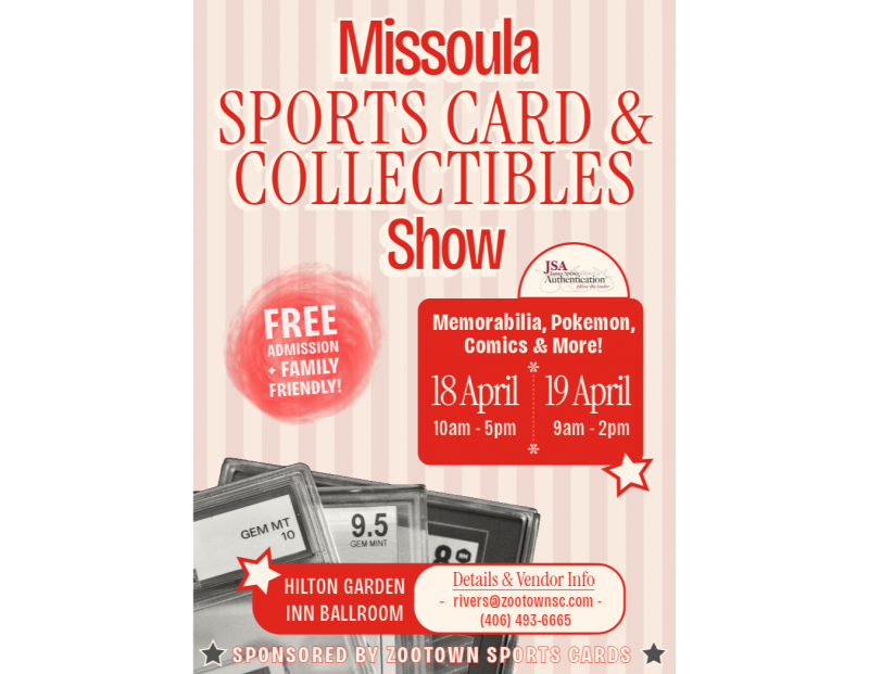 Image for Montana's Largest Sports Card & Collectibles Show event