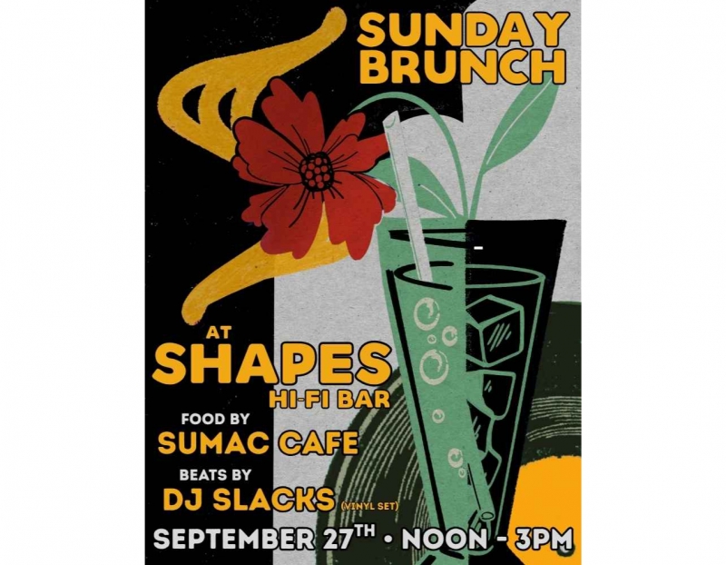 Image for Sunday Brunch at Shapes Hi-Fi Bar event