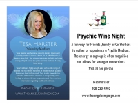 Psychic Wine Night with Celebrity Medium Tesa Harster Psychic Wine Night with Celebrity Medium Tesa Harster