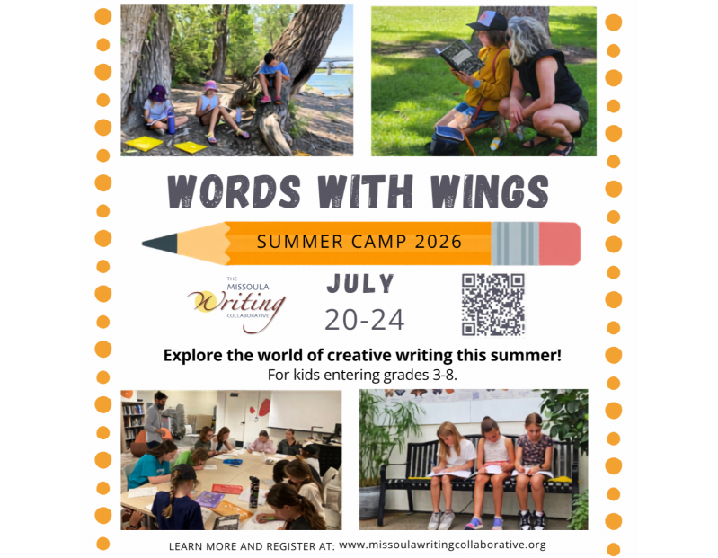 Image for Words with Wings Summer Camp event