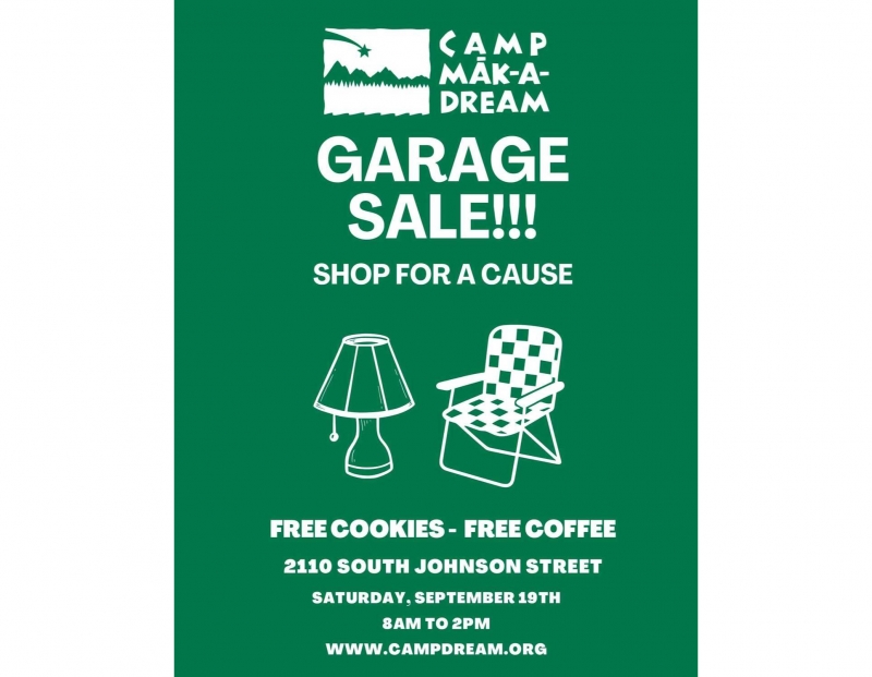 Image for Camp Mak-A-Dream Garage Sale event