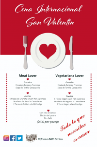 Saint Valentine Dinner Saint Valentine Dinner