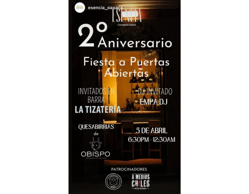 Nd Anniversary Celebration At Esencia Oaxaca De Juarez