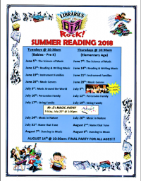 Summer Reading: Libraries Rock! Summer Reading: Libraries Rock!