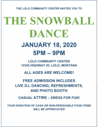 Snowball Dance Snowball Dance