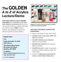 Nancy Seiler: A to Z of Acrylics Nancy Seiler: A to Z of Acrylics