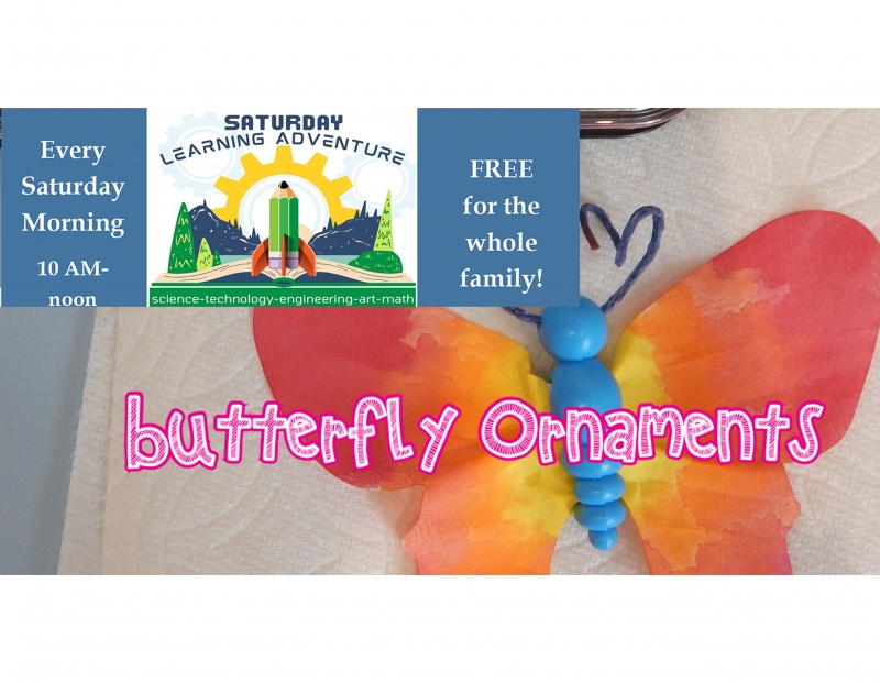 Free Family Activity: Butterfly Ornaments