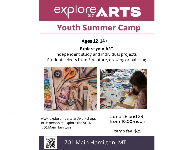 Explore Your Art Summer Youth Camp