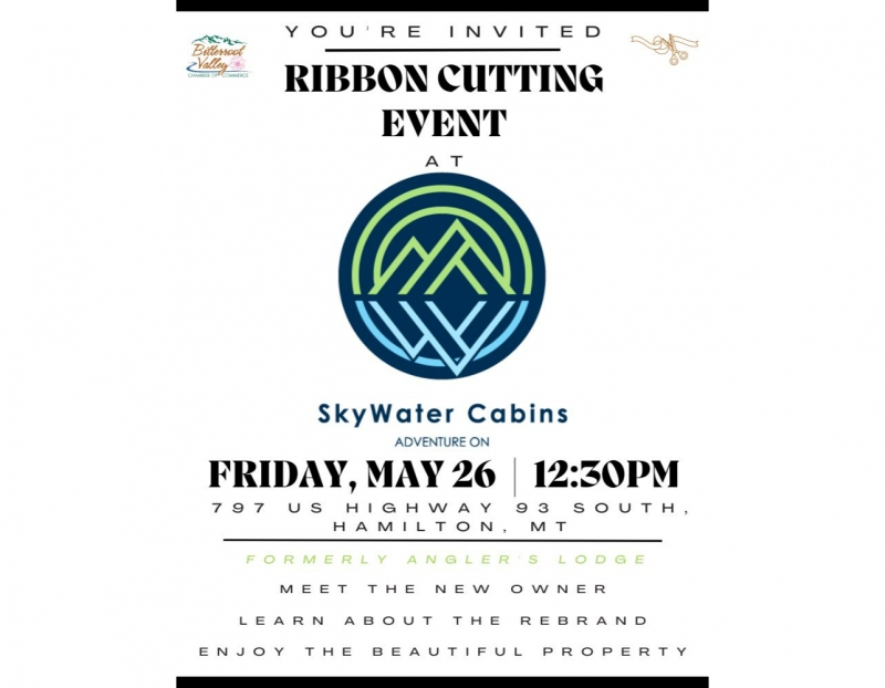 Ribbon Cutting for SkyWater Cabins