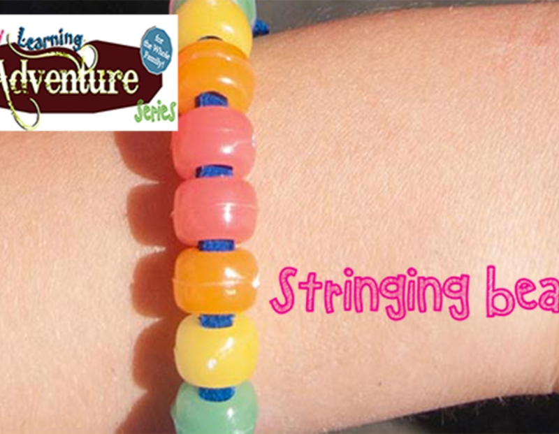 Free Family Activity: Stringing Beads